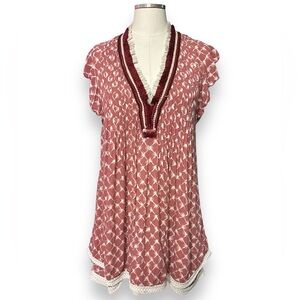 POUPETTE ST BARTH Sasha Fringe Mini Dress